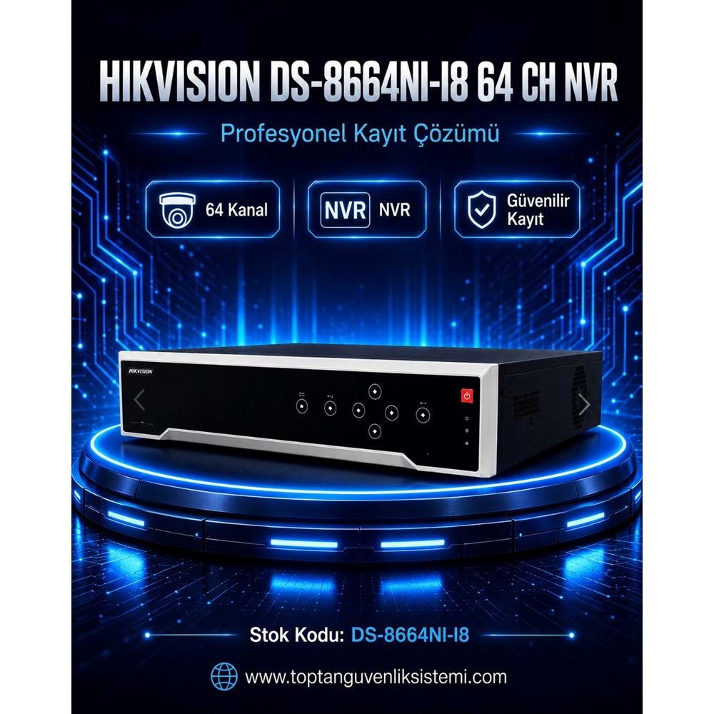 HIKVISION DS-8664NI-I8 64 CH NVR