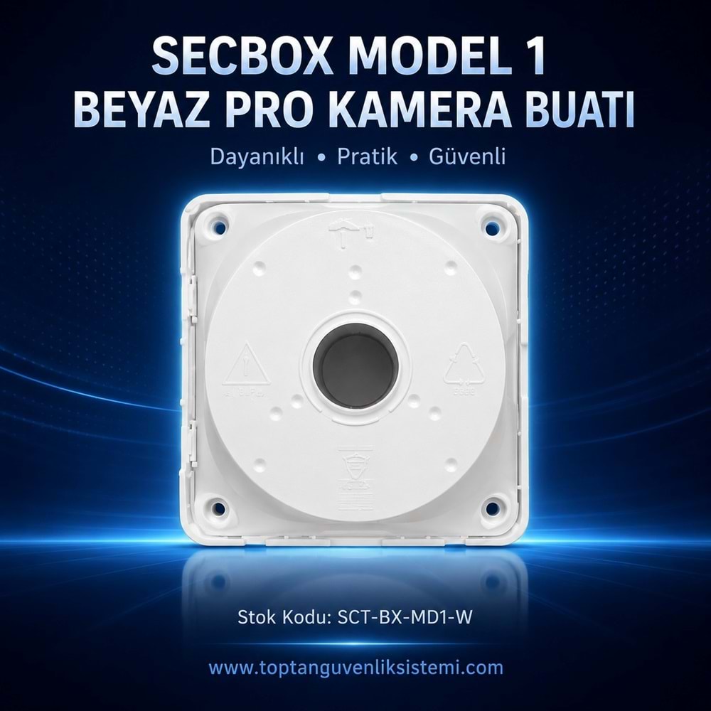 SECBOX MODEL 1 BEYAZ PRO KAMERA BUATI (125G 2.7) (A23) (E33)