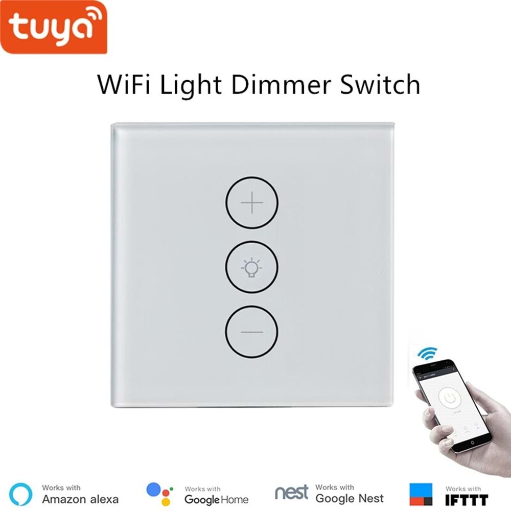 SECURITECH SCT-F820-15W TUYA DIMMER SWITCH