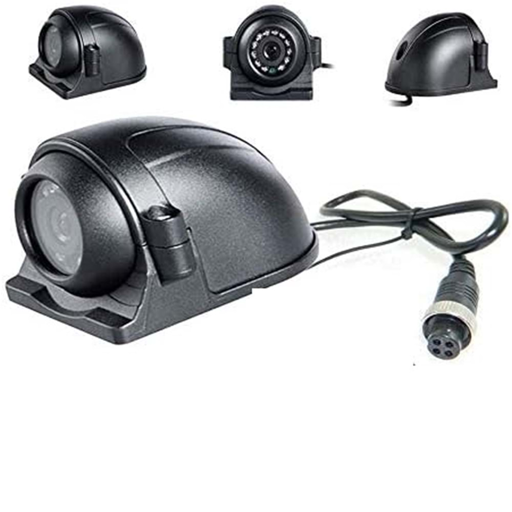 SECURITECH 1080P METAL KASA 4 PIN BAĞLANTI DIŞ ORTAM ARAÇ DOME KAMERA