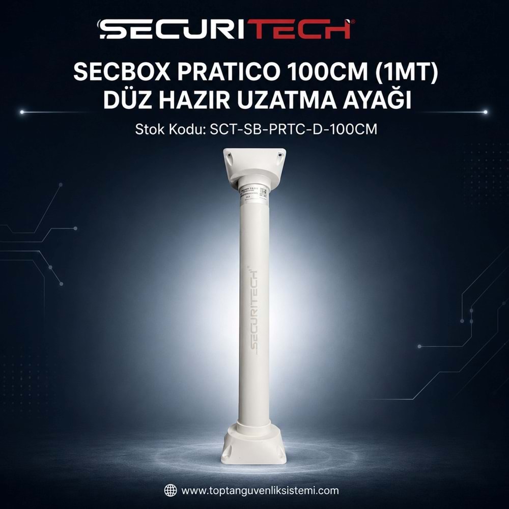 SECBOX PRATICO 100CM (1MT) DÜZ HAZIR UZATMA AYAĞI