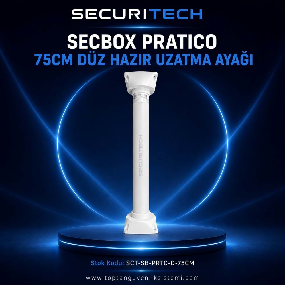 SECBOX PRATICO 75CM DÜZ HAZIR UZATMA AYAĞI
