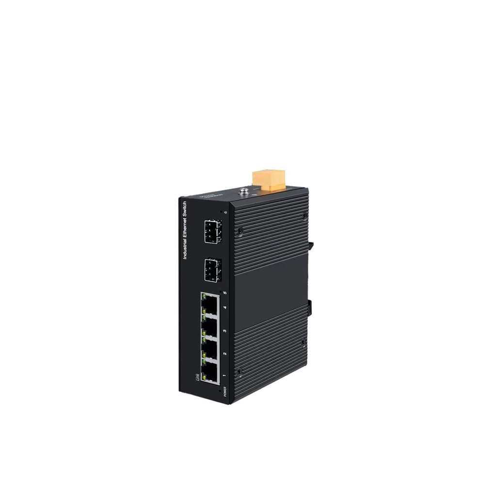 SOLIDFAST K42 4XETH PORT + 2SFP GIGABIT ENDÜSTRİYEL SWITCH