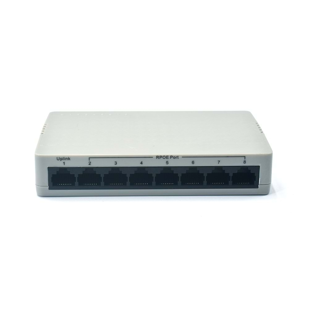 SECURITECH 8 PORT 100M 15-56V REVERSE POE SWITCH SYFP-08P(A52)