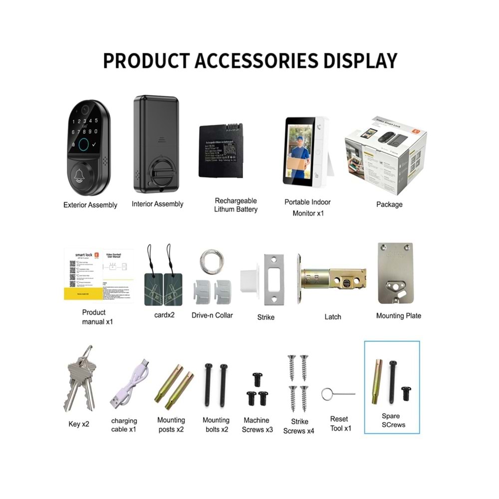 SECURITECH OUTDOOR K18 KABLOSUZ 4.3