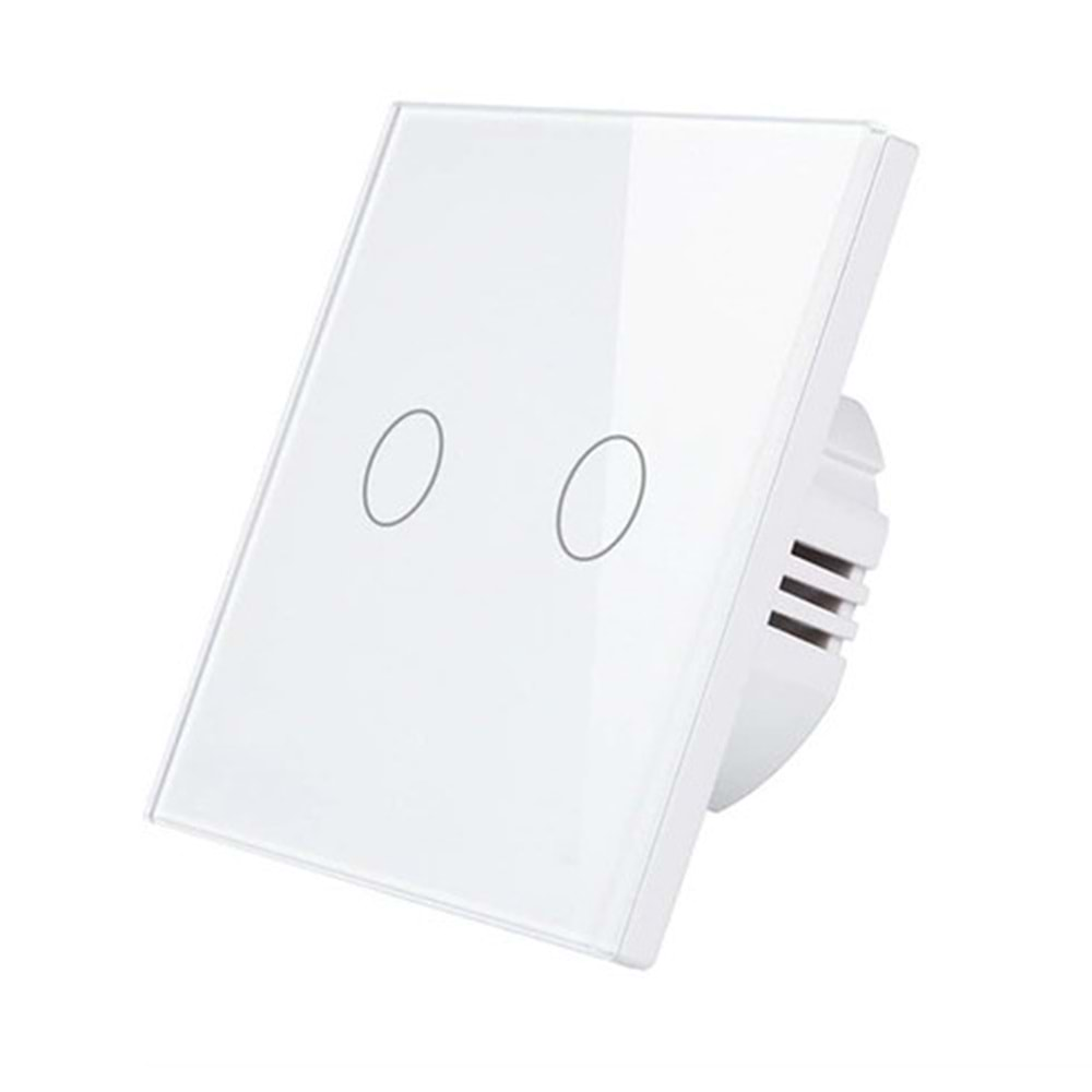 SECURITECH TUYA-ZIGBEE 2 GANG TOUCH WALL SWITCH 2 Lİ IŞIK ANAHTARI(E29)