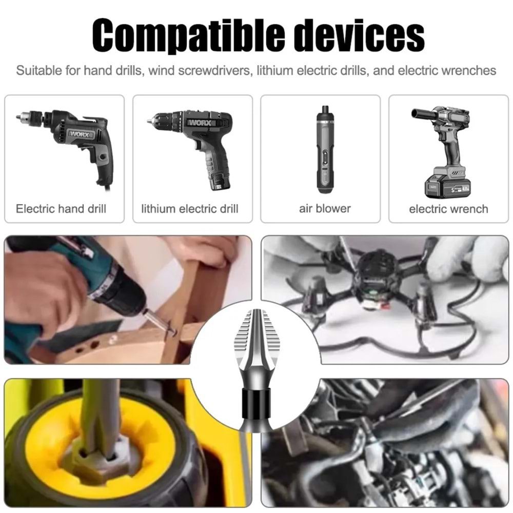 SOLIDFAST KAYDIRMAZ PH2 ÇELİK/TİTANYUM YILDIZ UÇ 50MM ANTI-SLIP BIT