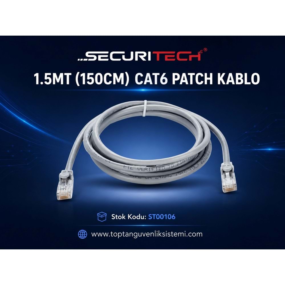 1.5MT (150CM) CAT6 PATCH KABLO