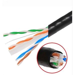 SECURITECH 23AWG CAT6 OUTDOOR (PE) 0.57MM CCA 305MT KABLO