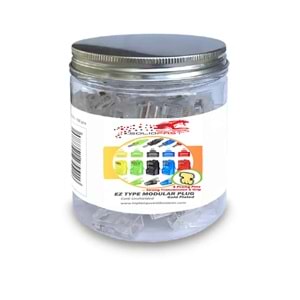 SOLIDFAST EZ TYPE RJ45 CAT6 JAK 100 LÜ KUTU (A3)(E13)