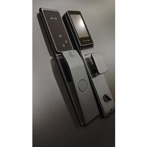 SECURITECH HP-01 6085 YÜZ-TANIMA-PARM.AVUÇ OKUMA ŞİFRE KART APP TUYA SMART LİFE AKILLI KİLİT SETİ