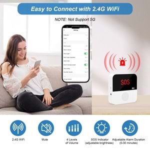 SECURITECH AKILLI HEMŞİRE - ACİL ÇAĞRI SİSTEMİ TUYA - SMART LİFE BULUT APP