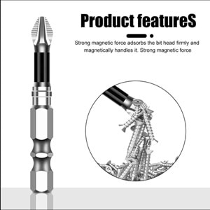 SOLIDFAST KAYDIRMAZ PH2 UÇ ÇELİK/TİTANYUM YILDIZ UÇ 150MM ANTI-SLIP BIT