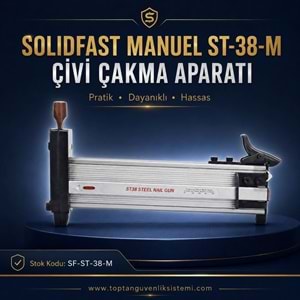 SOLIDFAST MANUEL ST-38-M ÇİVİ ÇAKMA APARATI (ÇİVİ TABANCASI)