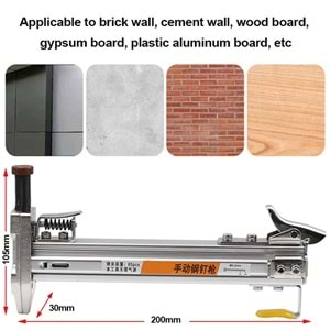 SOLIDFAST MANUEL ST-38-M ÇİVİ ÇAKMA APARATI (ÇİVİ TABANCASI)