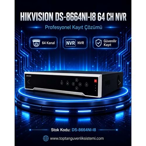 HIKVISION DS-8664NI-I8 64 CH NVR