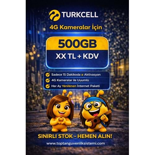 TURKCELL M2M-IOT 500 GB 1 YILLIK DATA HATTI