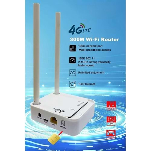 SOLIDFAST MINI 4G WİFİ 6 LTE MODEM