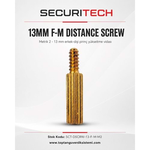 13MM F-M DISTANCE SCREW