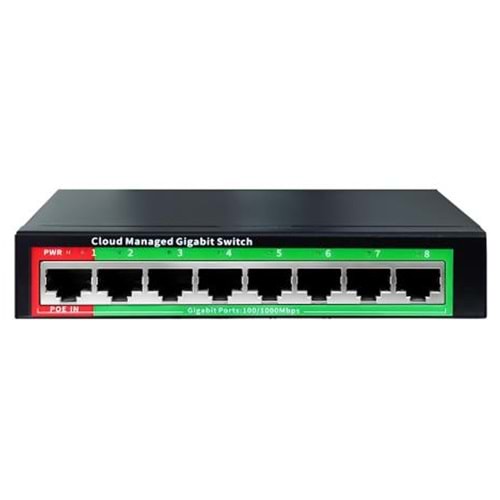 SOLIDFAST SCT-GS108L 8 PORT GIGABIT BULUT YÖNETİLEBİLİR SWİTCH
