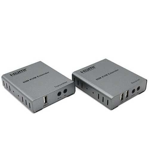 SECURITECH 60MT HDMI+USB-KVM(SES) EXTENDER SET (TX-RX) (E18)