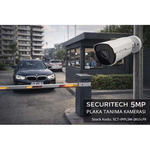 SECURITECH 5MP PLAKA TANIMA KAMERASI