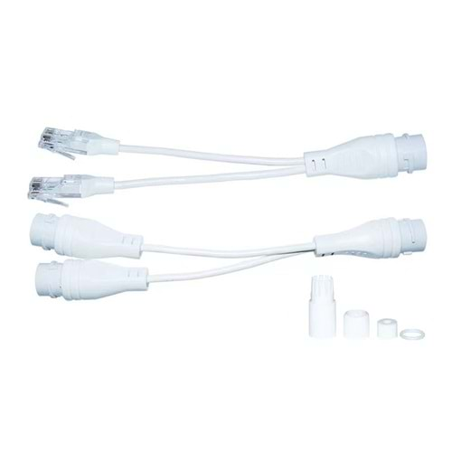 POE COMBİNER SET ( TEK CAT5/CAT6 2 POE IP KAMERA) (A60) (A61)