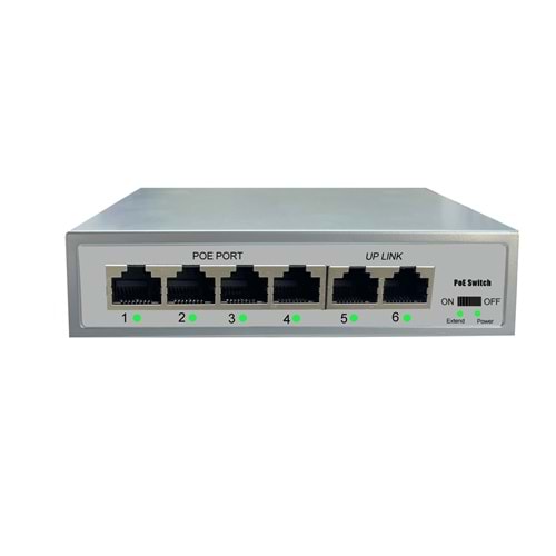 SECURITECH 4+2 PORT POE SWITCH