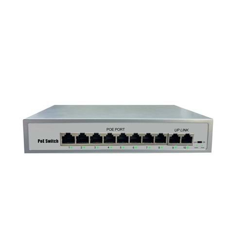 SECURITECH 8+2 PORT 120W POE SWITCH