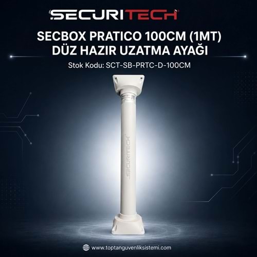 SECBOX PRATICO 100CM (1MT) DÜZ HAZIR UZATMA AYAĞI