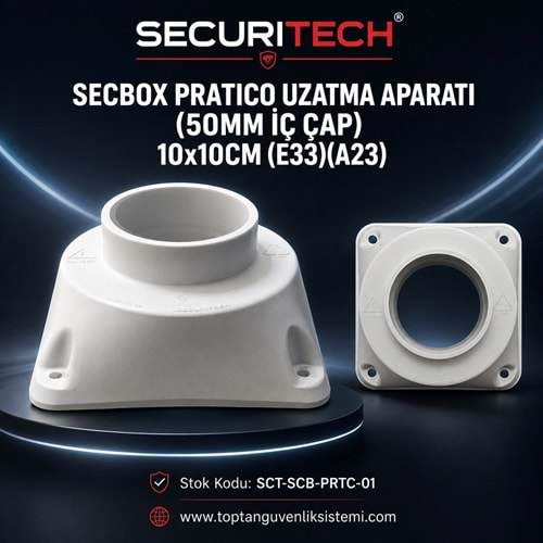 SECBOX PRATICO UZATMA APARATI ( 50MM İÇ ÇAP) 10x10CM (E33)(A23)