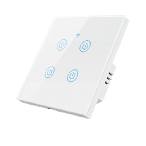 SECURITECH 4 WAY WIFI SMART SWITCH ( 4 LÜ IŞIK ANAHTARI) (E31)