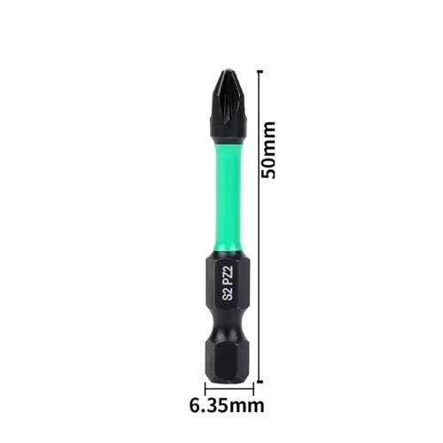 SOLIDFAST S2 ÇELİK PZ2 50MM GÜÇLÜ MIKNATIS YILDIZ VİDALAMA UCU BITS