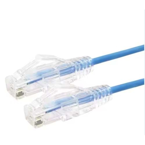 SOLIDFAST CAT6A 15CM PATCH CABLE MAVİ RENK