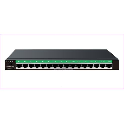 SOLIDFAST 16 PORT GIGABIT BULUT YÖNETİLEBİLİR SWİTCH
