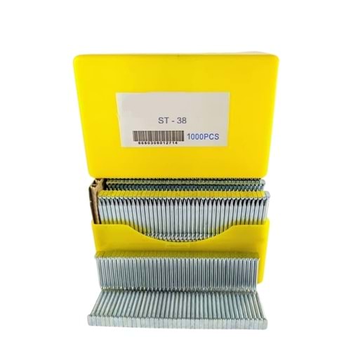 SOLIDFAST ST-38 MODEL 38MM BETON , PROFİL T MODEL ÇİVİ ( 1000 AD. ST-38 UYUMLU)