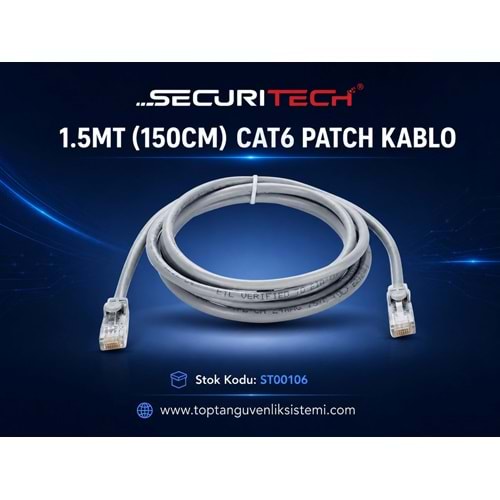 1.5MT (150CM) CAT6 PATCH KABLO