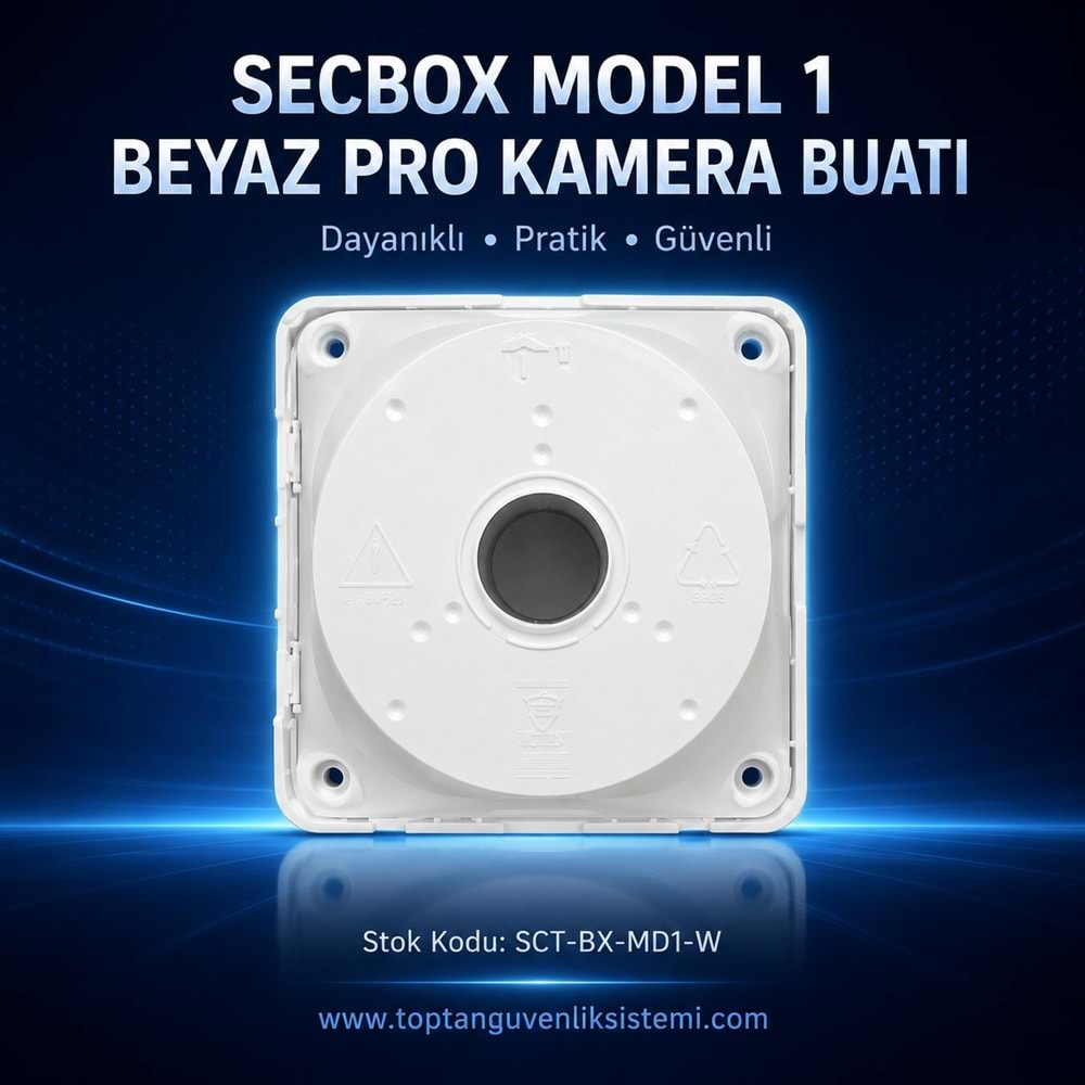 SECBOX MODEL 1 BEYAZ PRO KAMERA BUATI (125G 2.7) (A23) (E33)