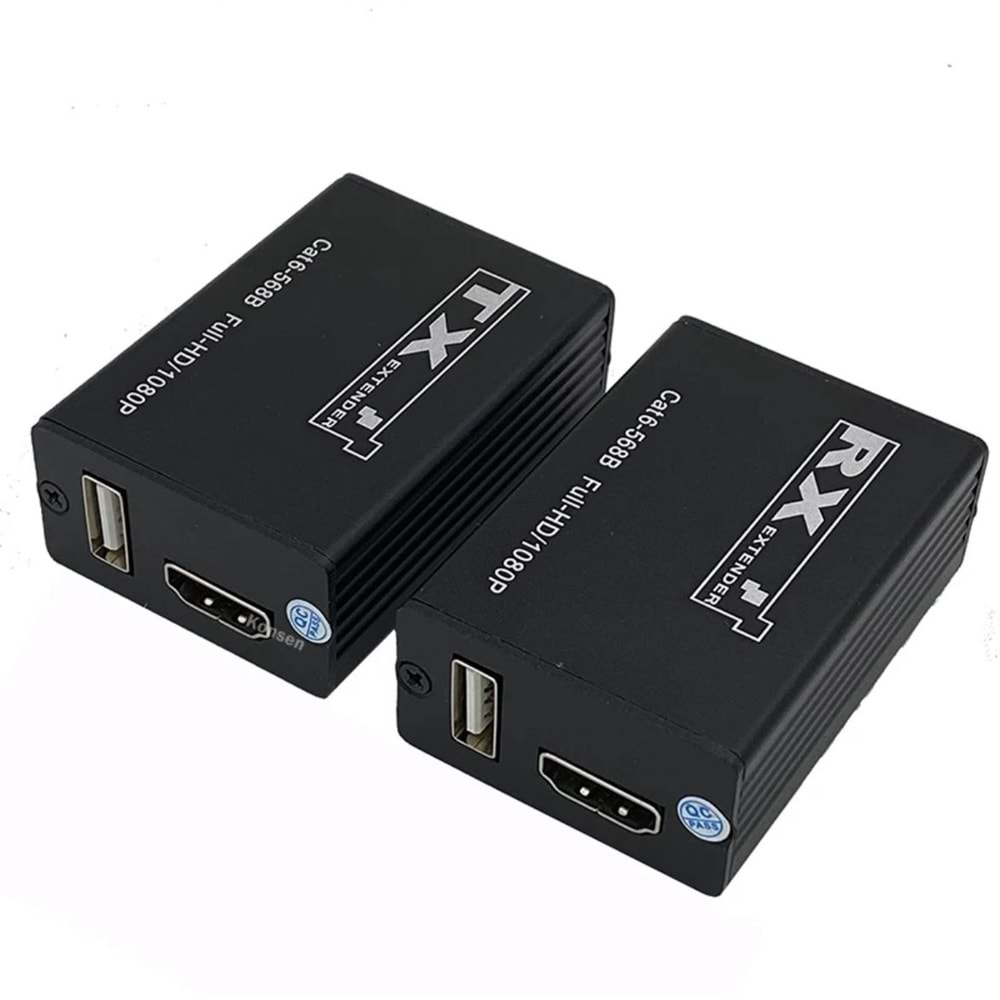SECURITECH 15MT HDMI+USB EXTENDER SET (TX-RX) (E7)