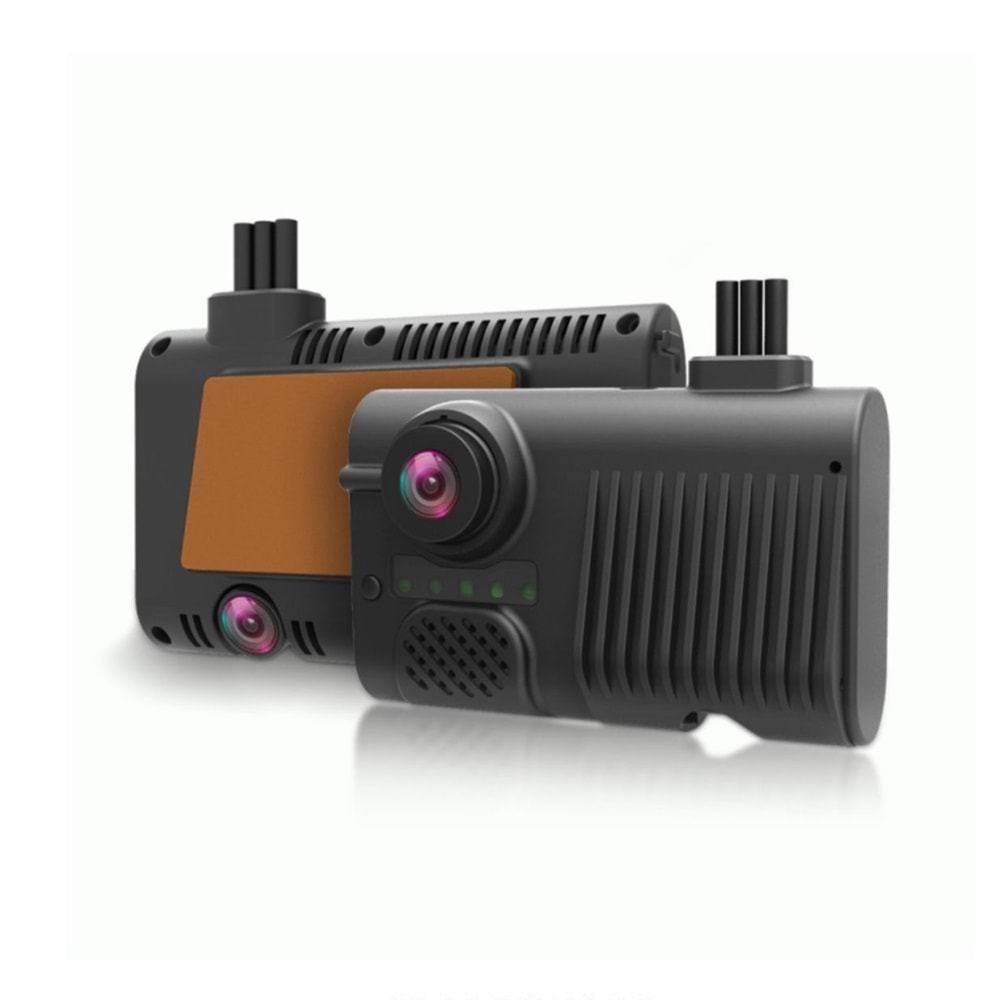 SECURITECH 2Lİ S22 ULTRA 4G-WIFI-GPS-R232 AI ARAÇ KAMERASI ADAS/DMS/FR 512G DESTEKLİ