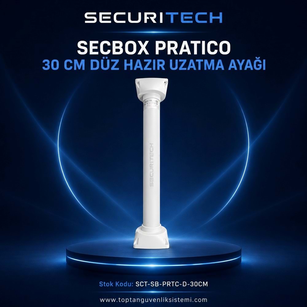 SECBOX PRATICO 30 CM DÜZ HAZIR UZATMA AYAĞI