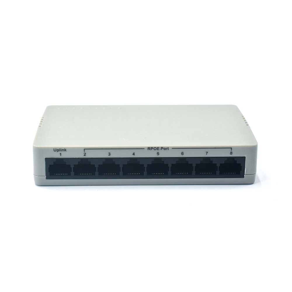 SECURITECH 8 PORT 1000M 15-56V REVERSE POE SWITCH SYGP-08P (E25)(A51)