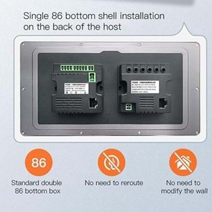 SECURITECH 8 INCH ANDROID LCD TUYA ZIGBEE GATEWAY (2XETHERNET)