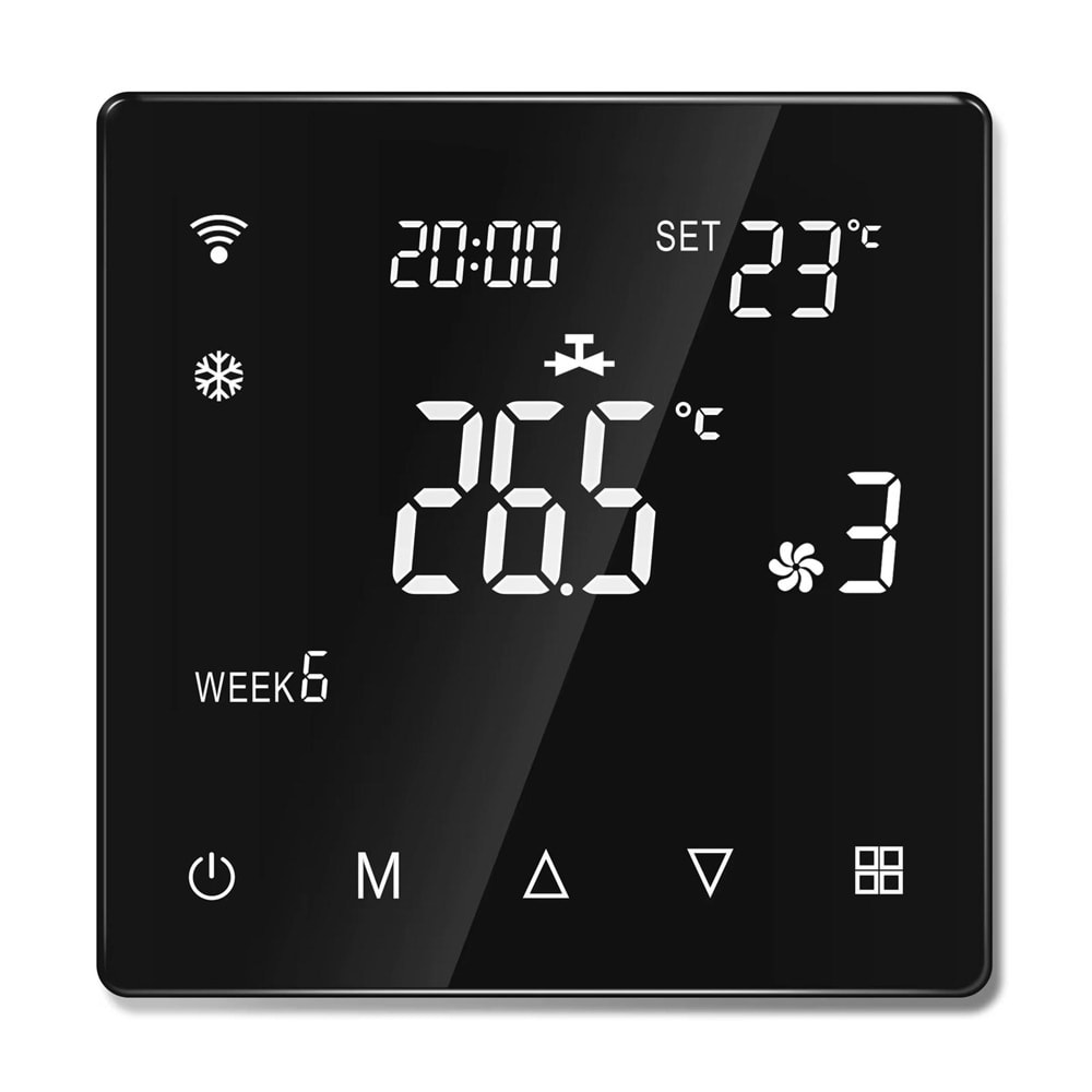 SECURITECH WİFİ KURU KONTAK AKILLI ODA TERMOSTATI TUYA-SMART LİFE(E47)