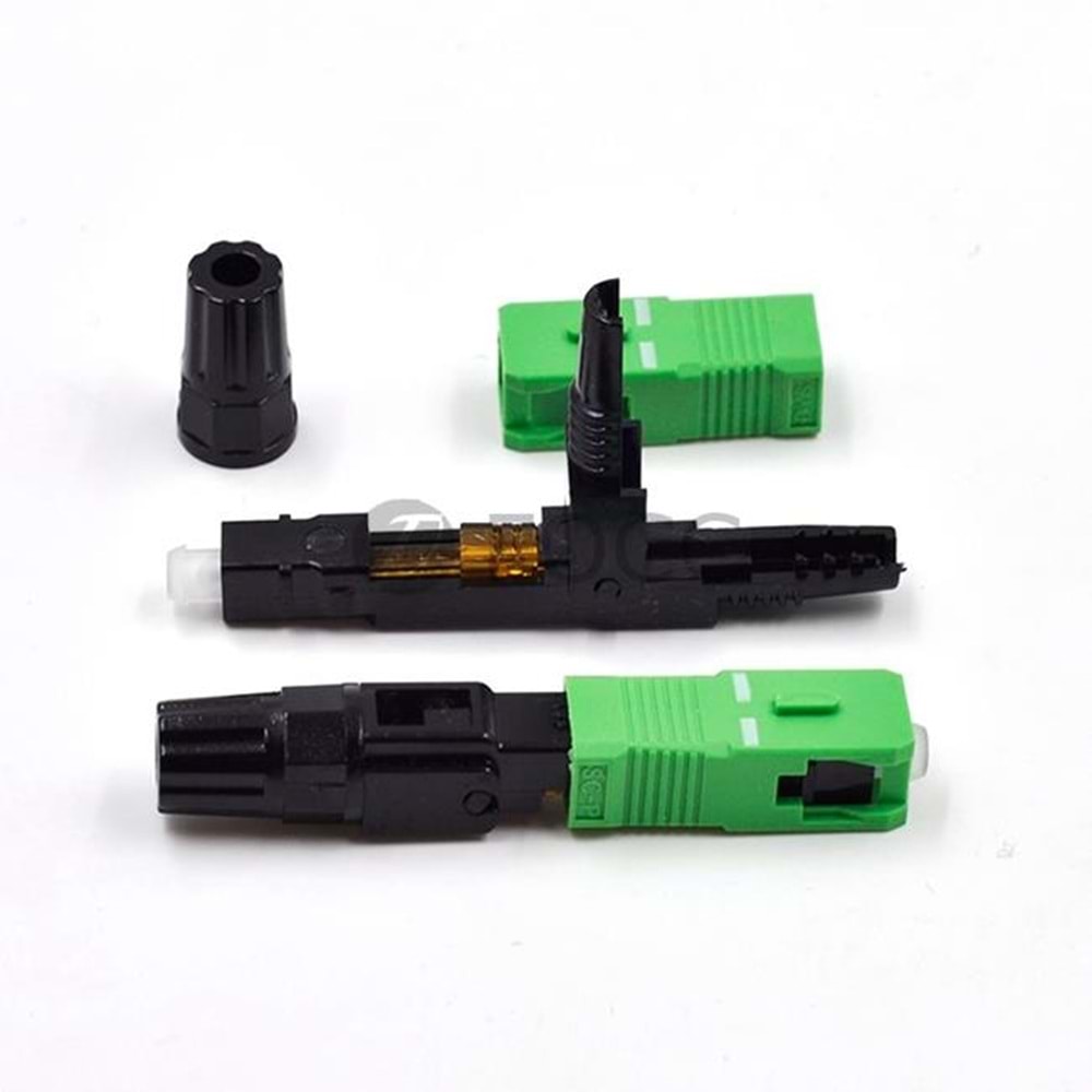 SOLIDFAST Fiber Optik Gpon Sc/Apc Hazır Fast Connector Konnektör