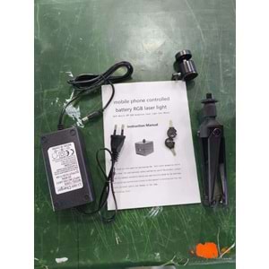 SOLIDFAST 5W MINI PROFESYONEL LAZER KÜP APP KONTROL PROJEKTÖR MS-705A
